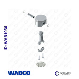 Kit Pistón Anillos Biela Compresor Mb Atego/Freno Freightliner Wabco