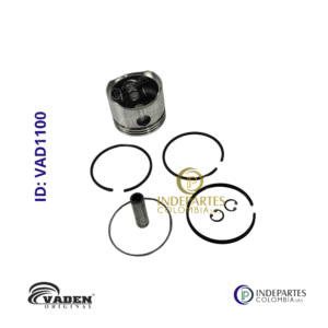 Piston Y Anillos Vaden Compresor 75 Mm Bulon Delgado En 10