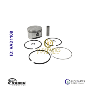 Piston Y Anillos Vaden Compresor 86Mm En Std