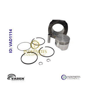 Bloque Piston Y Anillos Vaden Compresor Npr Agua 88 Mm