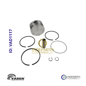 Piston Y Anillos Vaden Compresor 92Mm En 020
