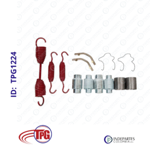Kit Frenos Tpg 4515 Rodaja, Resorte, Bujes