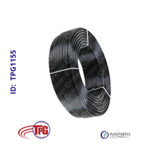 Manguera Tipo Tubín 5/8 Negra Mts Tpg