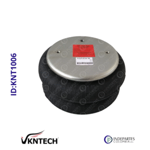 Bombona Levanta Eje Doble Fuelle Plato 9 Pulgadas Genérica