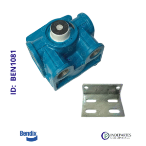 Valvula Relay Bendix R12 Remanofactura  Horizontal Id-Ben1103