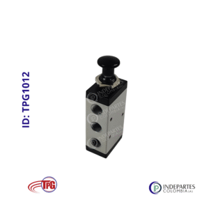 Válvula Botón Tpg 1/4 Adaptación Levanta Eje Trailer Romarco