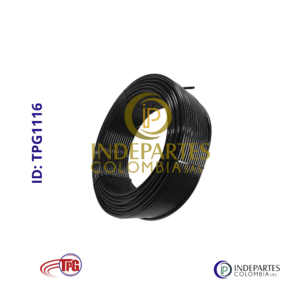 Manguera Tpg tipo tubin 3/16 Negra Mts