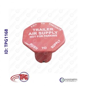 Botón Válvula Mv3 Rojo Tpg