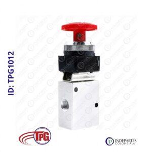 Válvula Botón 1/4 Adaptación Levanta Eje