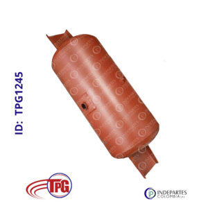 Tanque De Aire Tpg Trailer Rojo Reforzado 14Mm