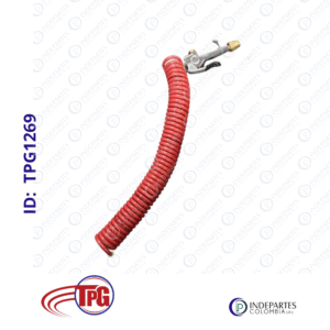 Manguera Tpg De 1/4 Sopla Cabina Roja