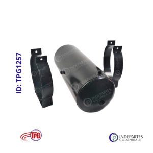 Tanque De Aire Tpg Adaptacion 120 Lbrs Negro Con Abrazadera