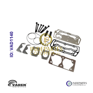 Empaquetadura Vaden Culata Compresor ISL Electronico Doble Piston Con Planchuela