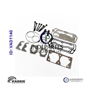 Empaquetadura Vaden Culata Compresor ISL Electronico Doble Piston Con Planchuela