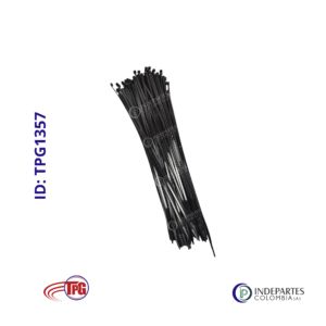 Amarre Tpg Plastico 4.8X350MM Por 100 Unidades